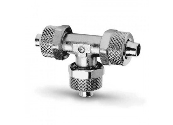 1420 8/6-1/8 Фитинг накидн.гайка тройник